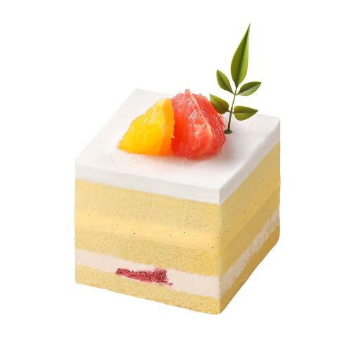 오렌지자몽 생크림케이크(사각조각)